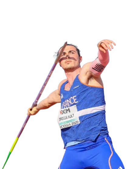 Lenny Brisseault, Champion de France de Javelot, ambassadeur SPORTYNEO